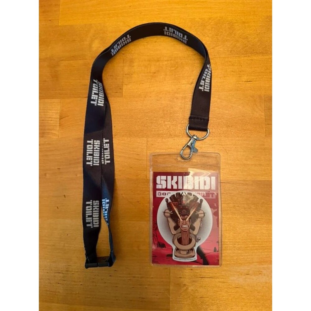 Skibidi Toilet Lanyard